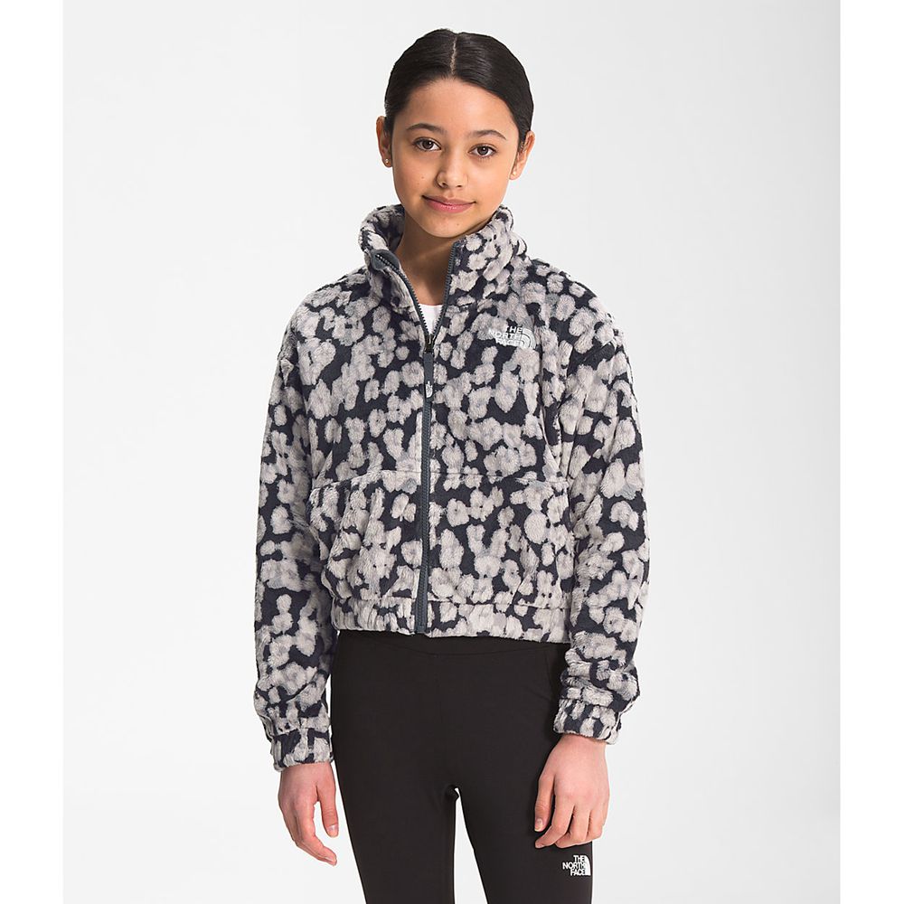 The North Face Jackets Girls Australia - The North Face Printed Osolita Full Zip Grey Leopard (MFB-7